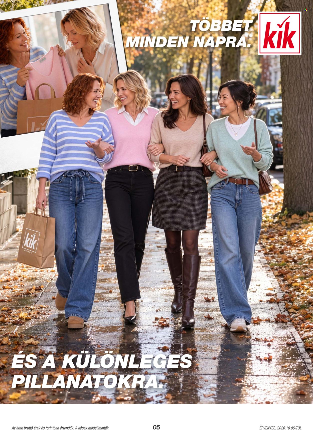 Kik akciós újság érvényes: . 5. oldal Oldal 5