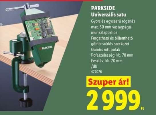 PARKSIDE Univerzális satu