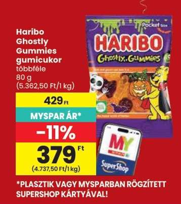 Haribo Ghostly Gummies gumicukor