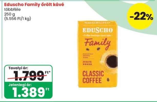Eduscho Family őrölt kávé