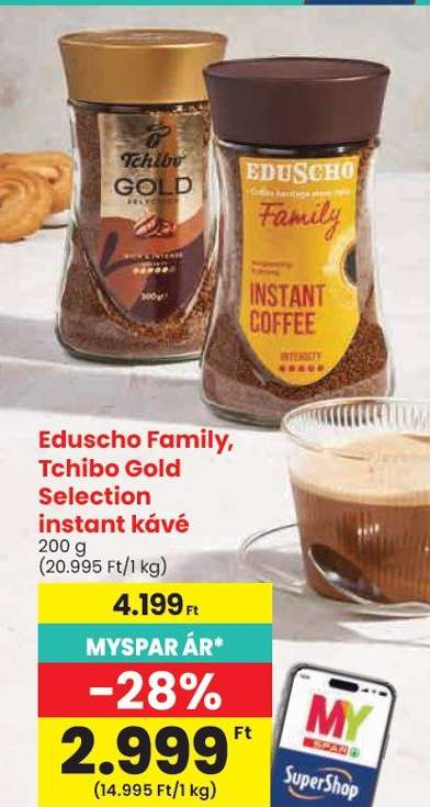Eduscho Family, Tchibo Gold Selection instant kávé