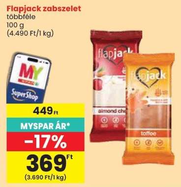 Flapjack Zab szelet