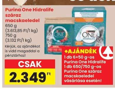 Purina One Hidralife száraz macskaeledel