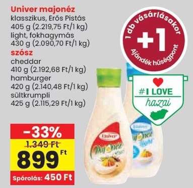 UNIVER﻿﻿ Majonéz*