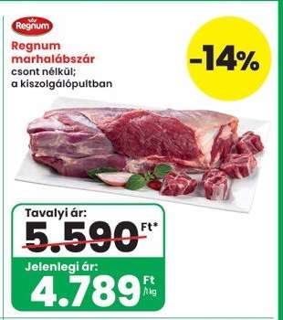Regnum marhalábszár