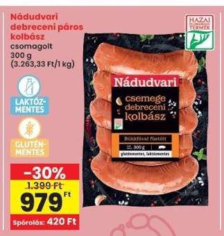Nádudvari Debreceni Páros Kolbász