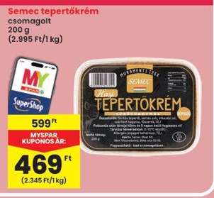 Semec tepertőkrém