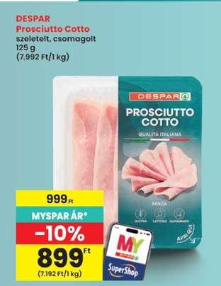 DESPAR Prosciutto Cotto