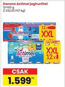 Danone Actimel joghurtital