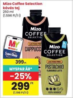 Mizo Coffee Selection kávés tej
