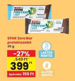 SPAR Zero Bar proteinszelet
