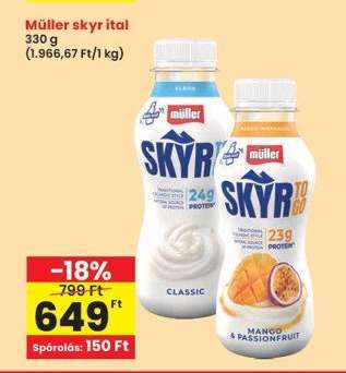 Müller skyr ital