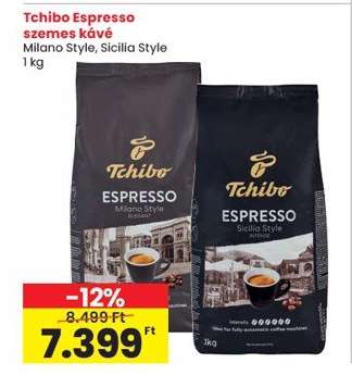 TCHIBO Espresso szemes kávé*
