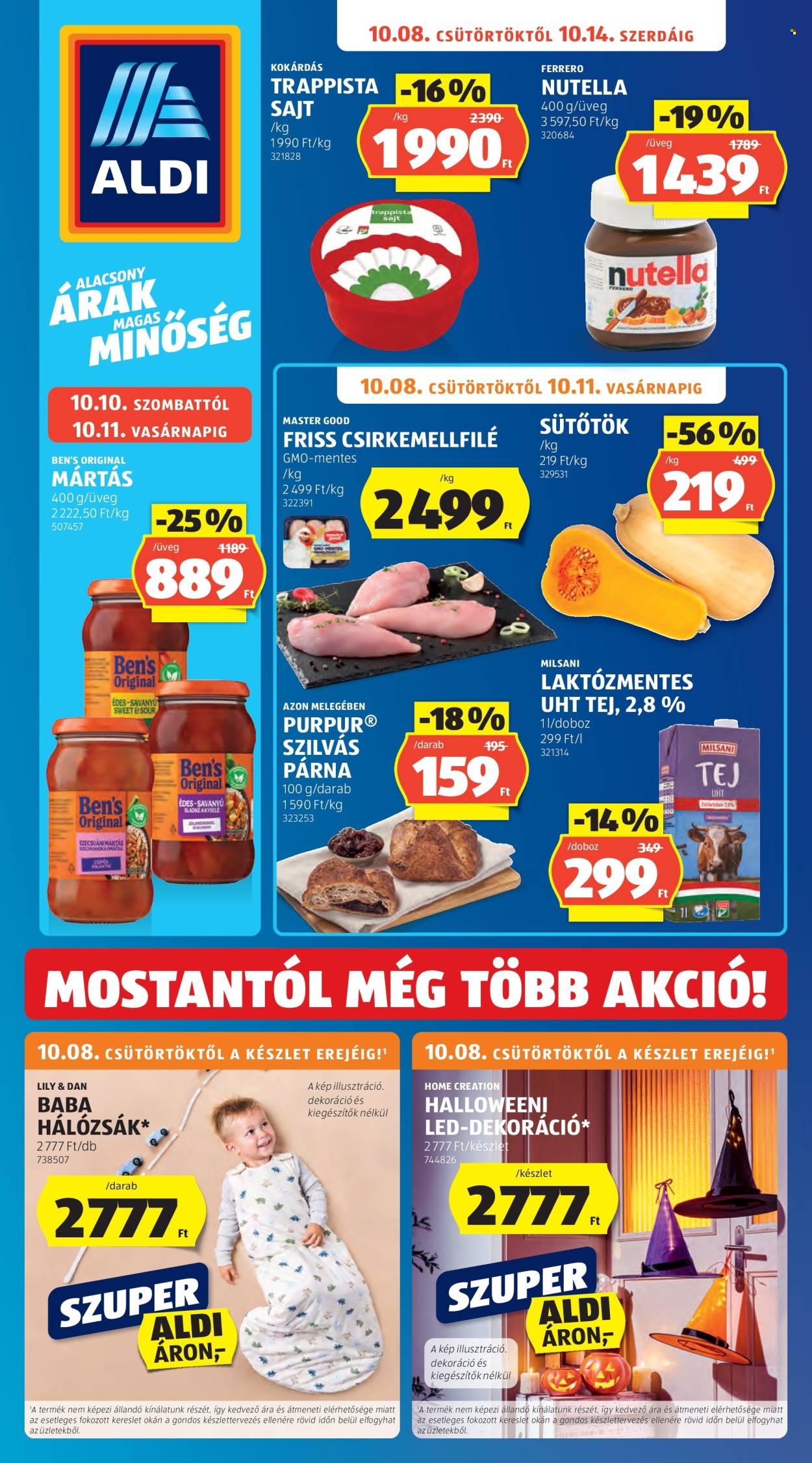 Aldi akciós újság érvényes:  - 2026.10.08 - 2026.10.14. 1. oldal Oldal 1