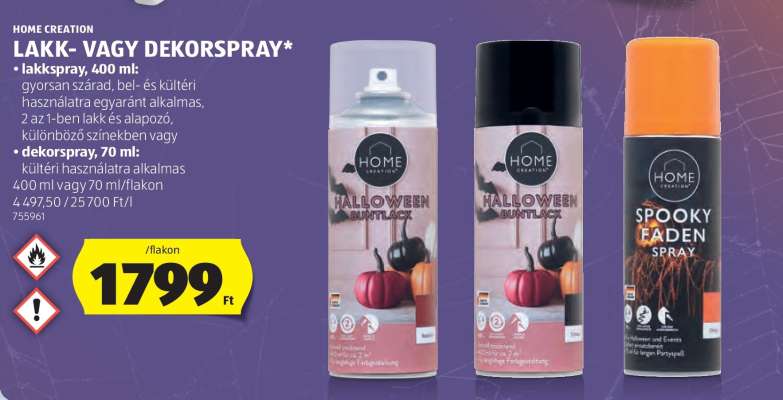 HOME CREATION LAKK- VAGY DEKORSPRAY