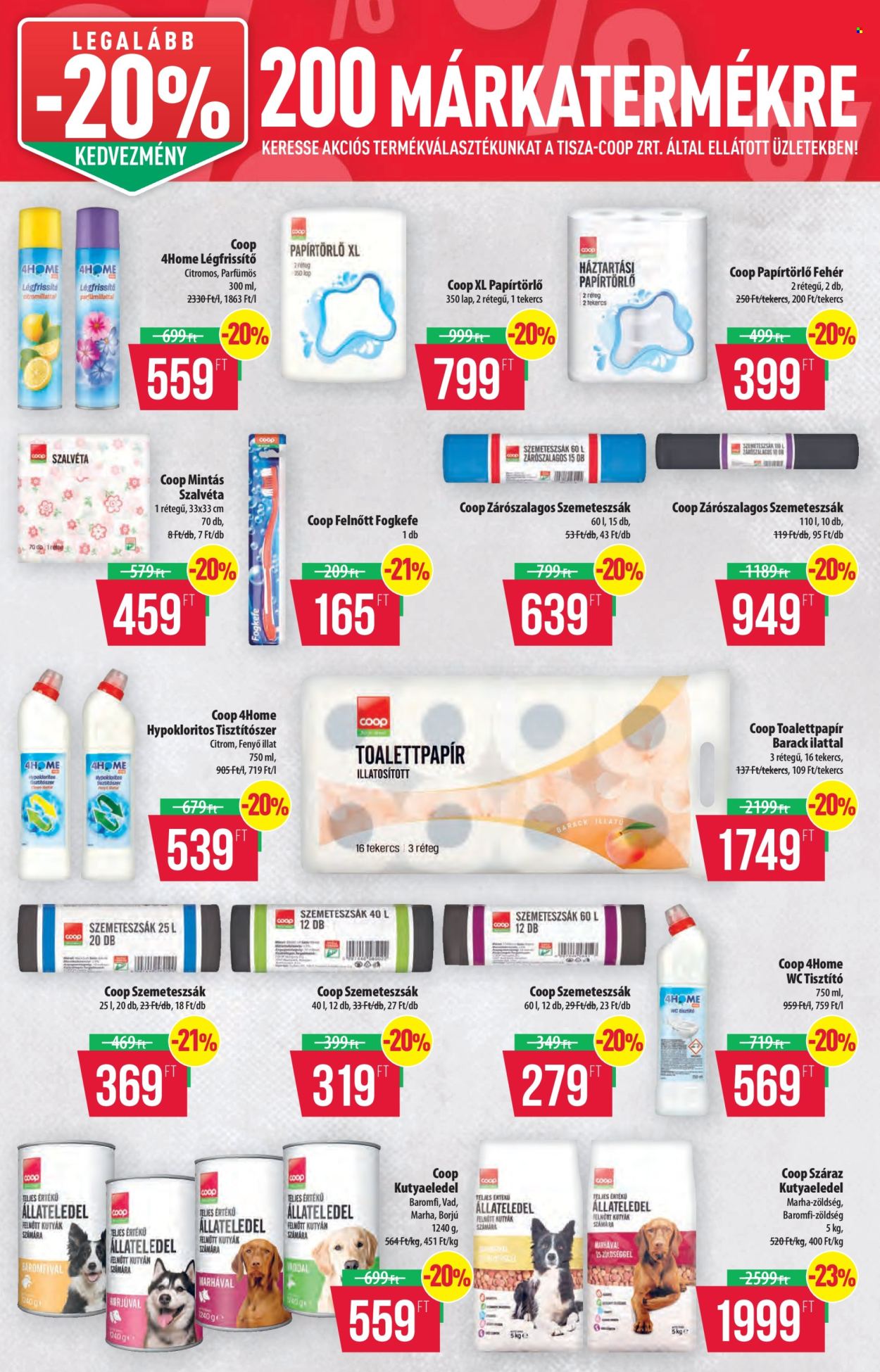 Coop akciós újság érvényes:  - 2026.10.08 - 2026.10.14. 15. oldal Oldal 15
