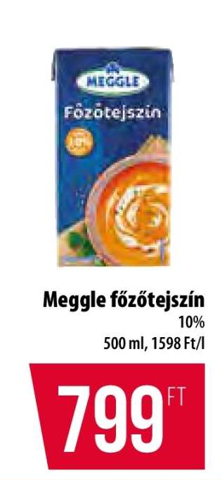 Meggle Főzőtejszín