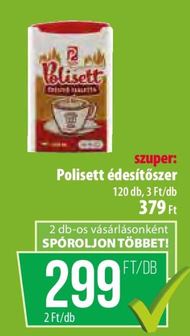 Polisett édesítőszer