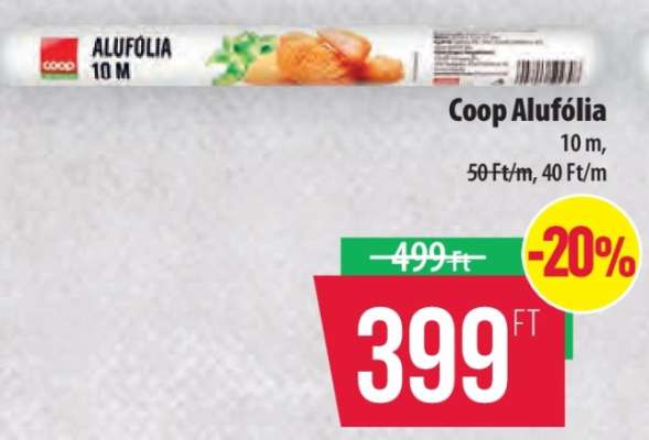 Coop alufólia