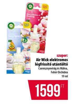 Air Wick elektromos légfrissítő utántöltő