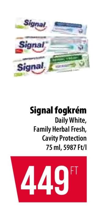 Signal fogkrém