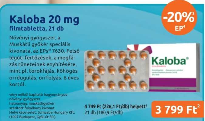 Kaloba 20 mg