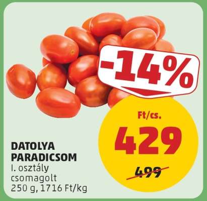 Datolya- paradicsom