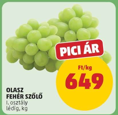 Olasz fehér szőlő