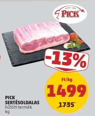 PICK Sertésoldalas