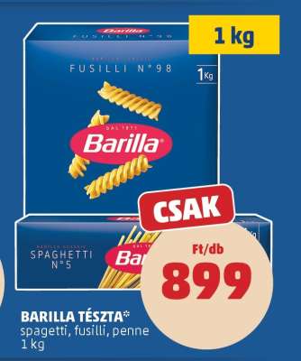 BARILLA TÉSZTA