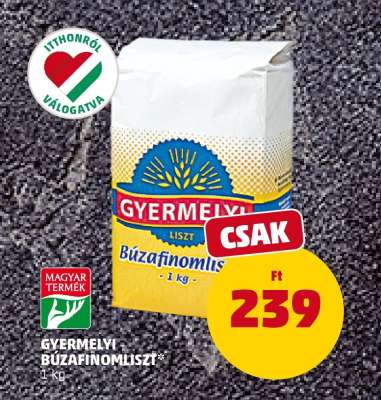 GYERMELYI BÚZAFINOMLISZT