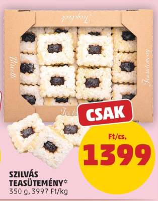 Szilvás teasütemény