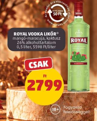 Royal Vodka Likőr
