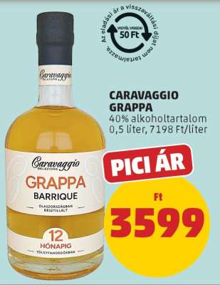 CARAVAGGIO GRAPPA
