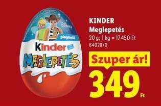 KINDER Meglepetés