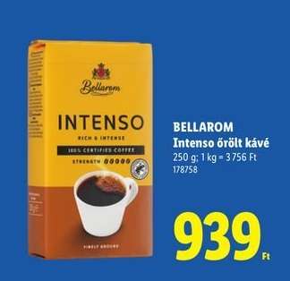 BELLAROM Intenso őrölt kávé