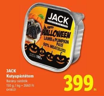 JACK Kutyapástétom