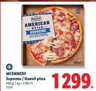 MCENNEDY Supreme / Hawaii pizza