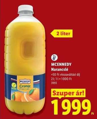 MCENNEDY Narancslé