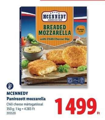 Mcennedy Panírozott mozzarella