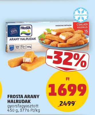 FROSTA ARANY HALRUDAK