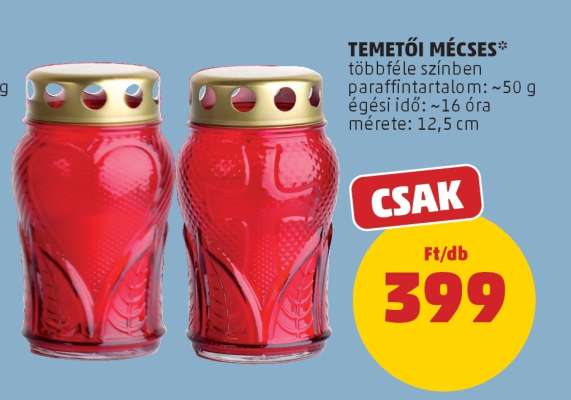 Temetői mécses