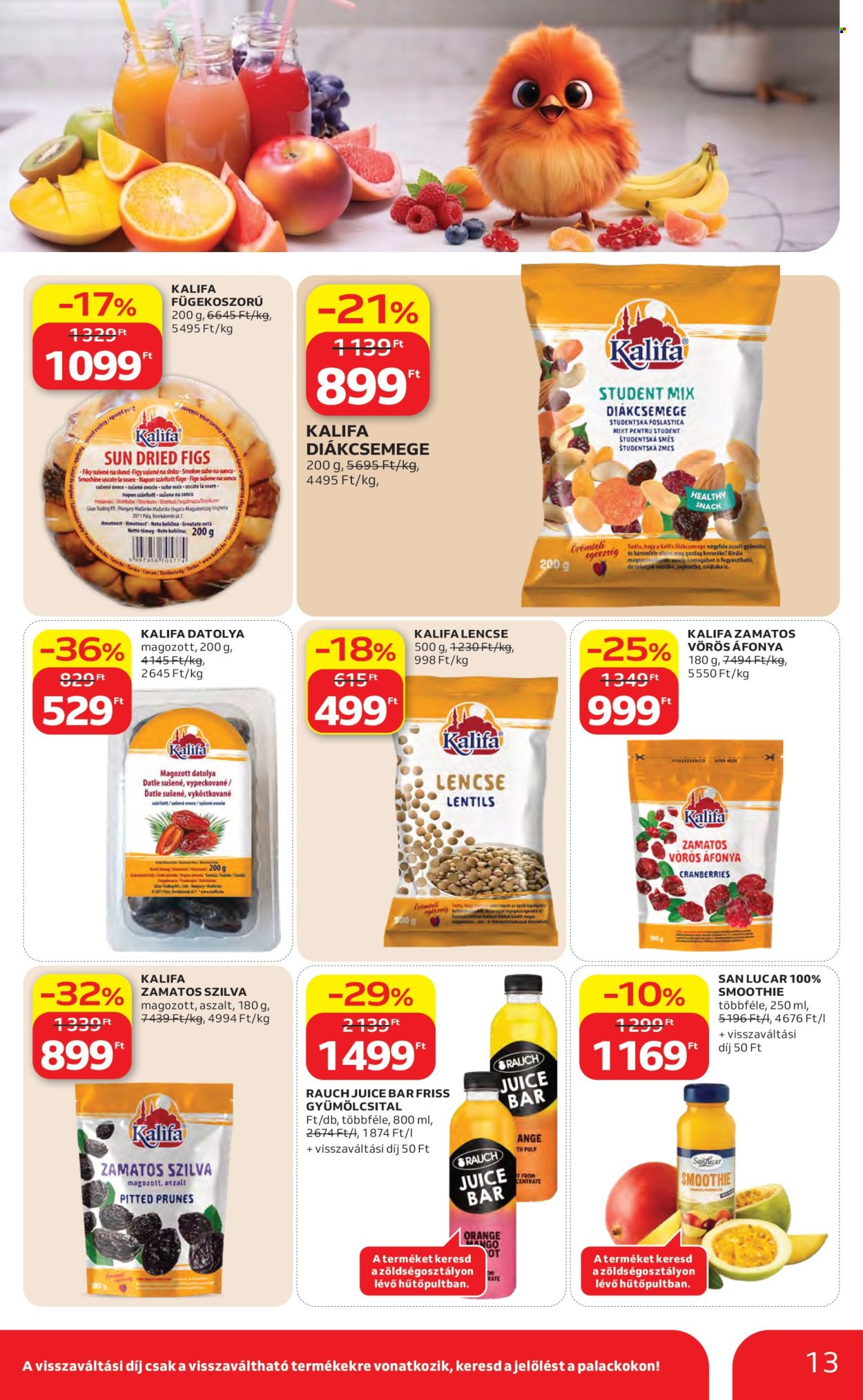 Auchan akciós újság érvényes:  - 2026.10.08 - 2026.10.14. 13. oldal Oldal 13