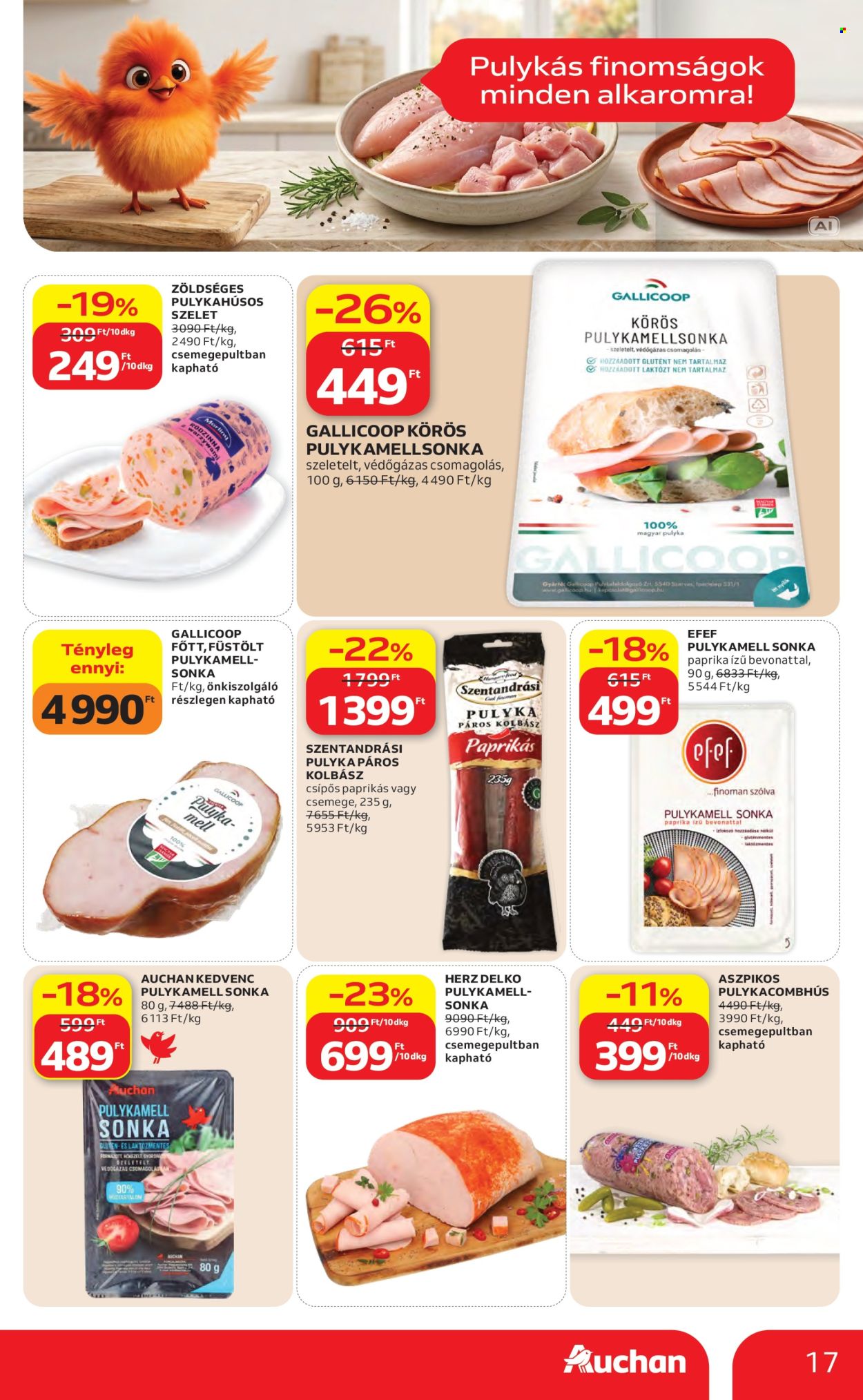 Auchan akciós újság érvényes:  - 2026.10.08 - 2026.10.14. 17. oldal Oldal 17