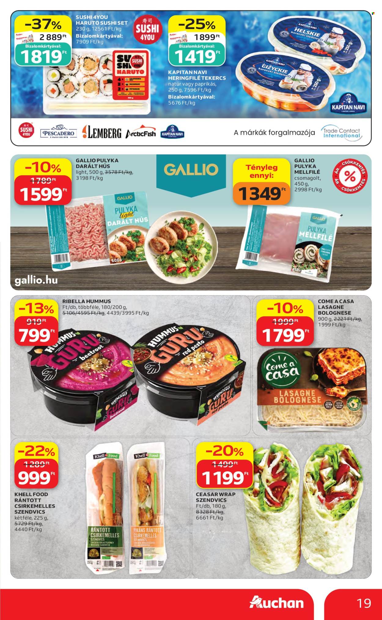 Auchan akciós újság érvényes:  - 2026.10.08 - 2026.10.14. 19. oldal Oldal 19