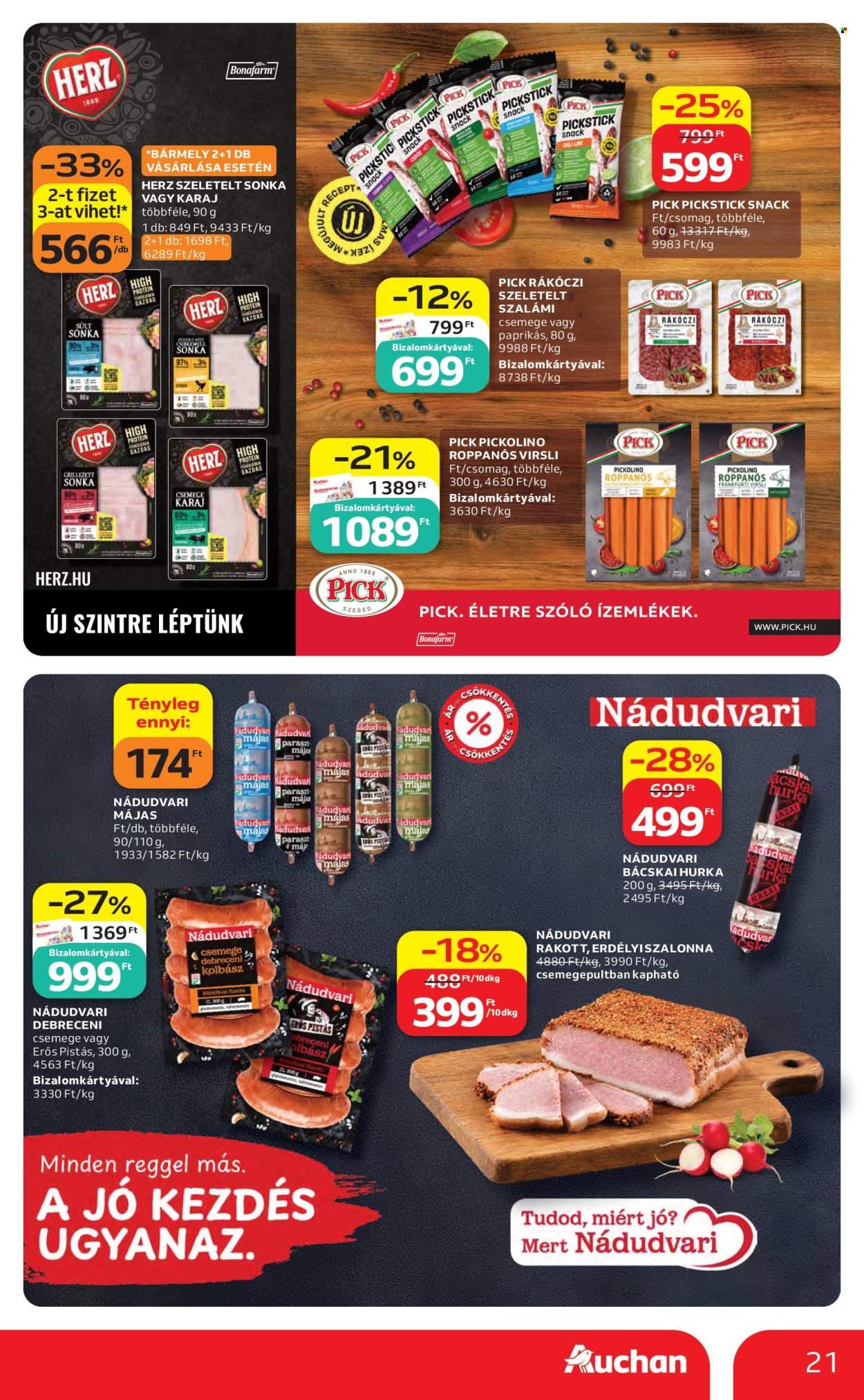 Auchan akciós újság érvényes:  - 2026.10.08 - 2026.10.14. 21. oldal Oldal 21
