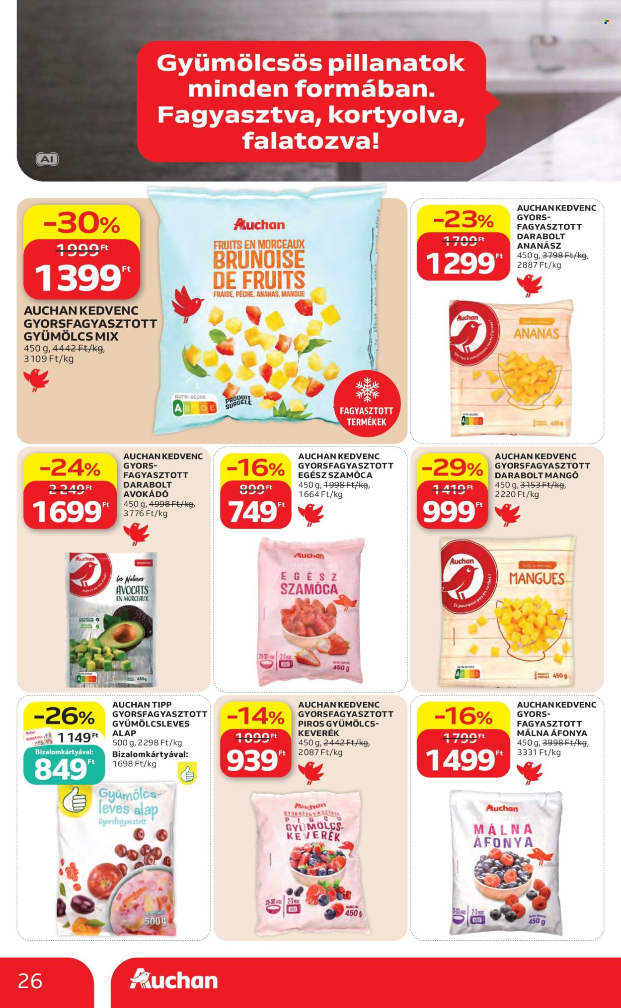 Auchan akciós újság érvényes:  - 2026.10.08 - 2026.10.14. 26. oldal Oldal 26