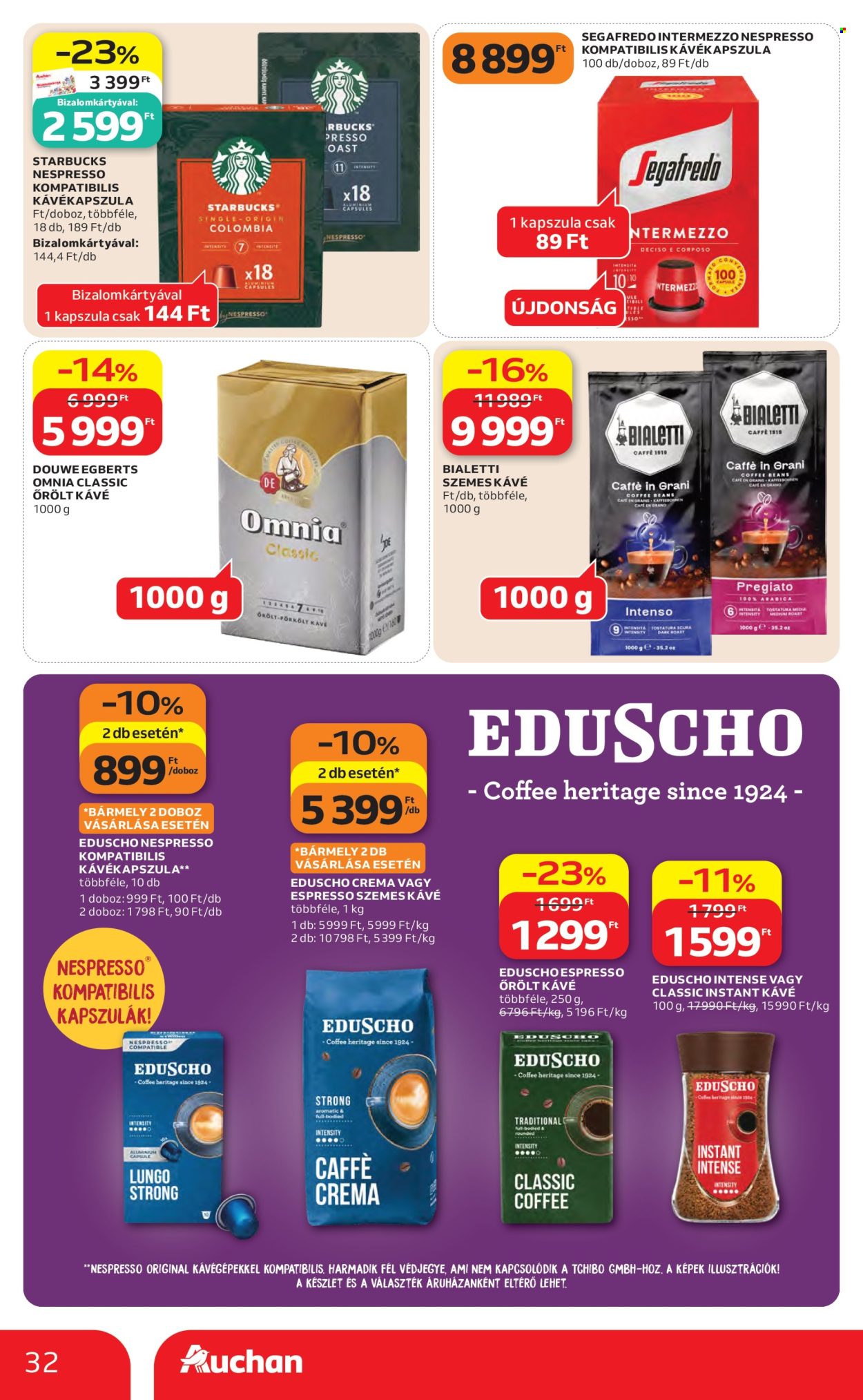 Auchan akciós újság érvényes:  - 2026.10.08 - 2026.10.14. 32. oldal Oldal 32