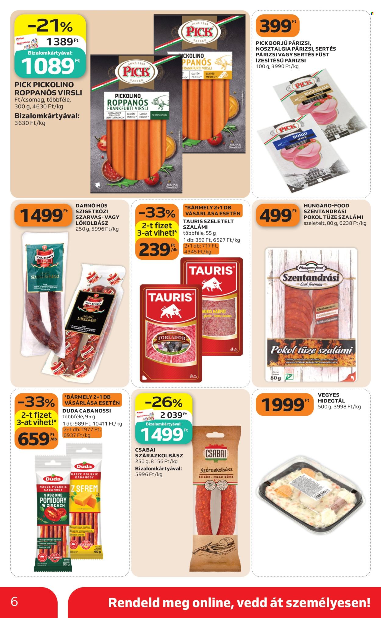 Auchan akciós újság érvényes:  - 2026.10.08 - 2026.10.14. 6. oldal Oldal 6