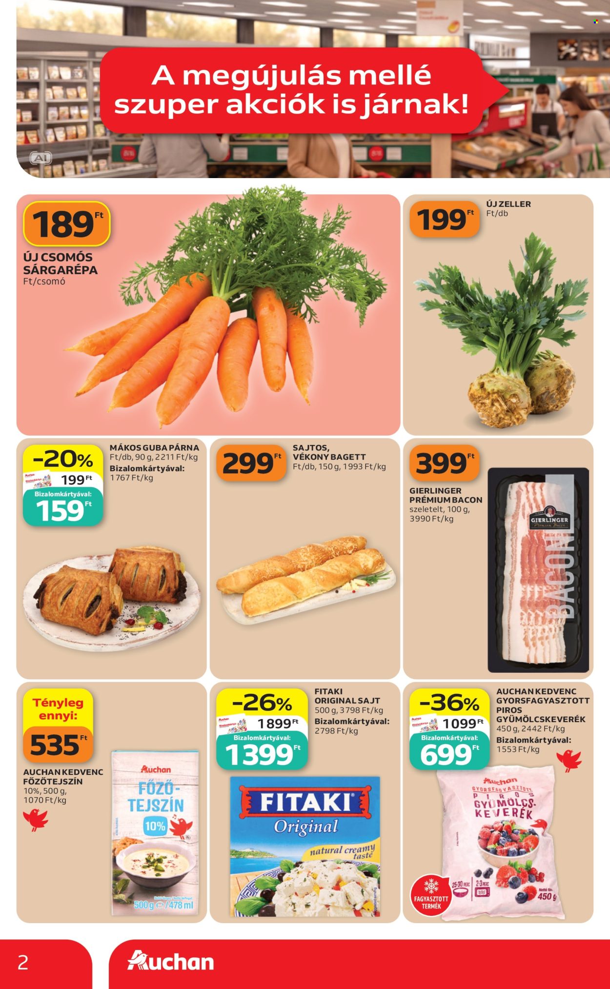 Auchan akciós újság érvényes:  - 2026.10.08 - 2026.10.14. 2. oldal Oldal 2